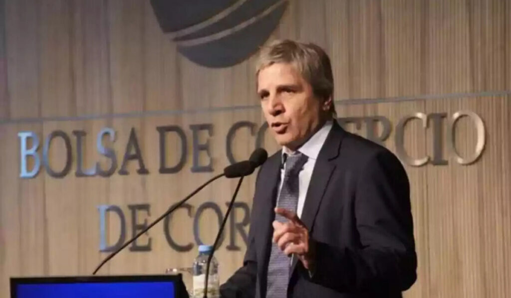 Luis Caputo, Economía, Campo, Retenciones, Bolsa de Comercio de Córdoba