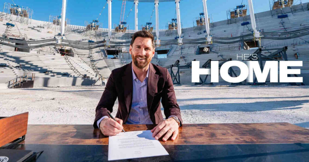 Messi, Inter Miami, Contrato