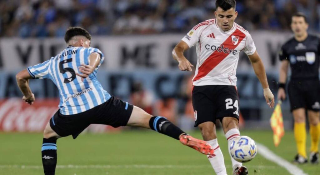 Racing, River, Acuña, Nardoni, playoffs del torneo clausura