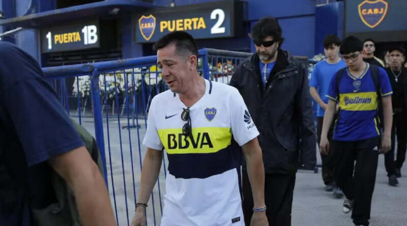 Russo, Velorio, La Bombonera