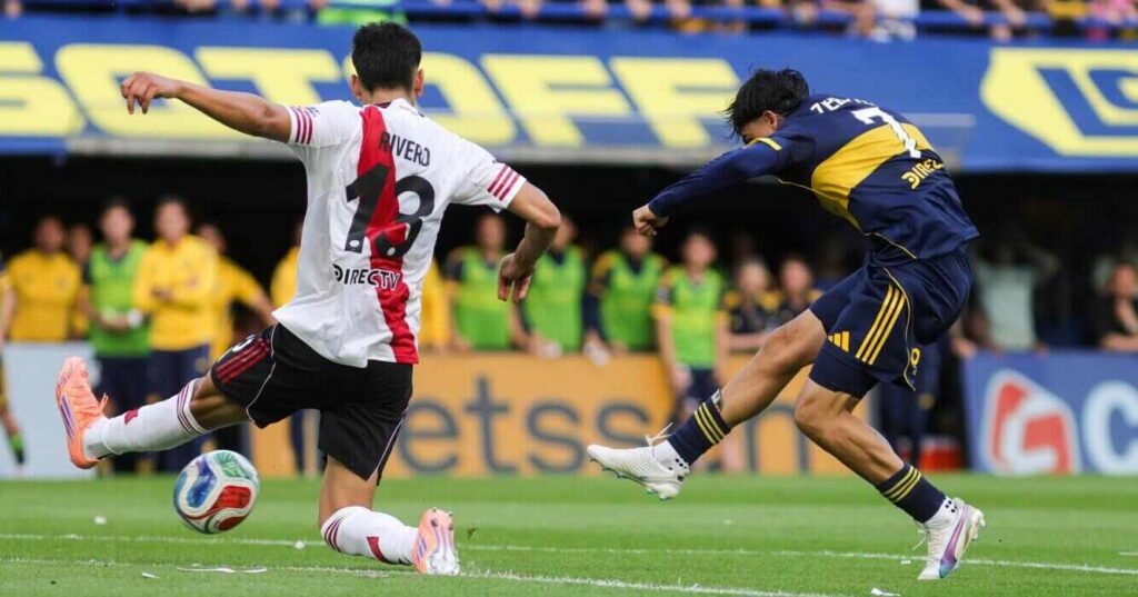 Boca, Zeballos, River, River, historial del Superclásico