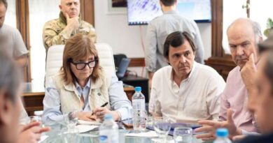 Patricia Bullrich, Inundaciones, 9 de Julio