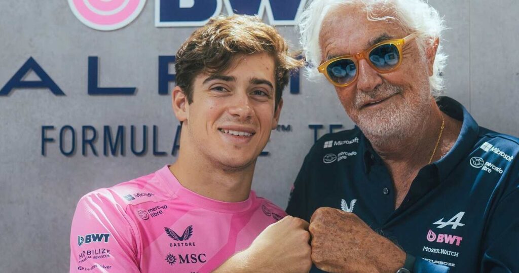 Franco Colapinto, Flavio Briatore, Alpine, Fórmula 1