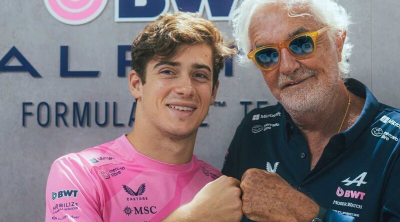 Franco Colapinto, Flavio Briatore, Alpine, Fórmula 1