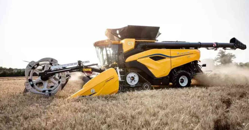 Cosechadora, New Holland, potente, mundo, argentina, maquinaria agrícola