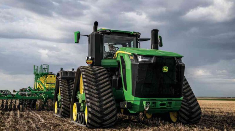 Tractor, potente, Argentina, Córdoba, maquinaria agrícola, John Deere