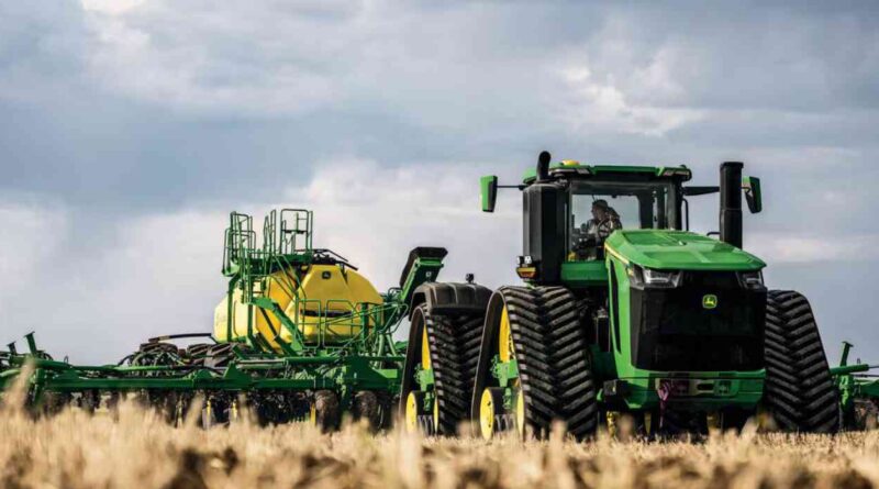 Tractor, potente, Argentina, Córdoba, maquinaria agrícola, John Deere