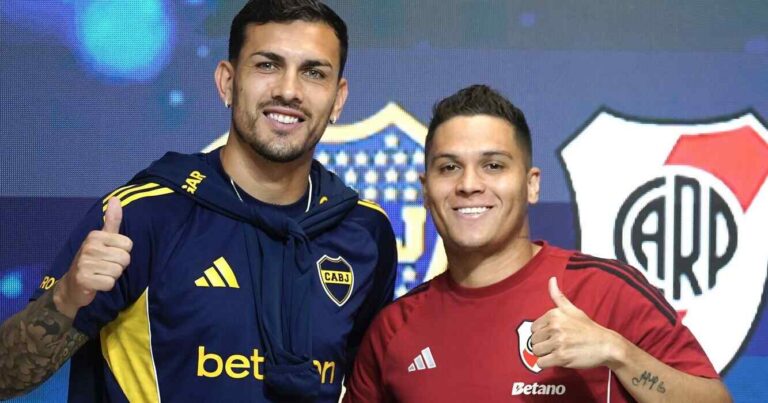 Superclásico, Paredes, Quintero, Boca, River