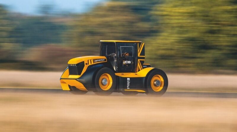 Tractor más rápido del mundo, JBC