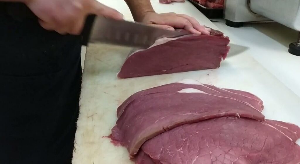 Bife de Nalga, Carne