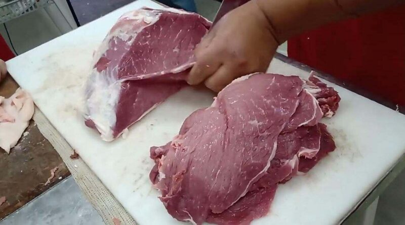 Bife de Nalga, Carne