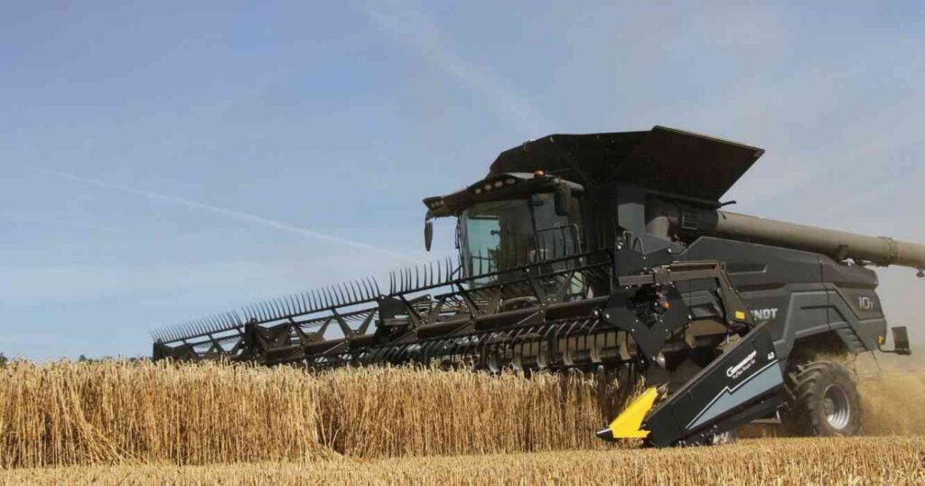 Cosechadora, potente, fendt, agricultura, cosecha