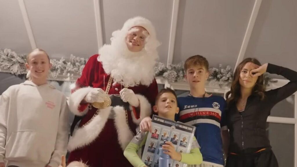 Haaland, Papá Noel, Navidad