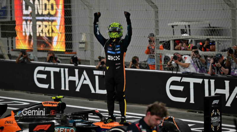 Lando Norris, Fórmula 1, Campeón