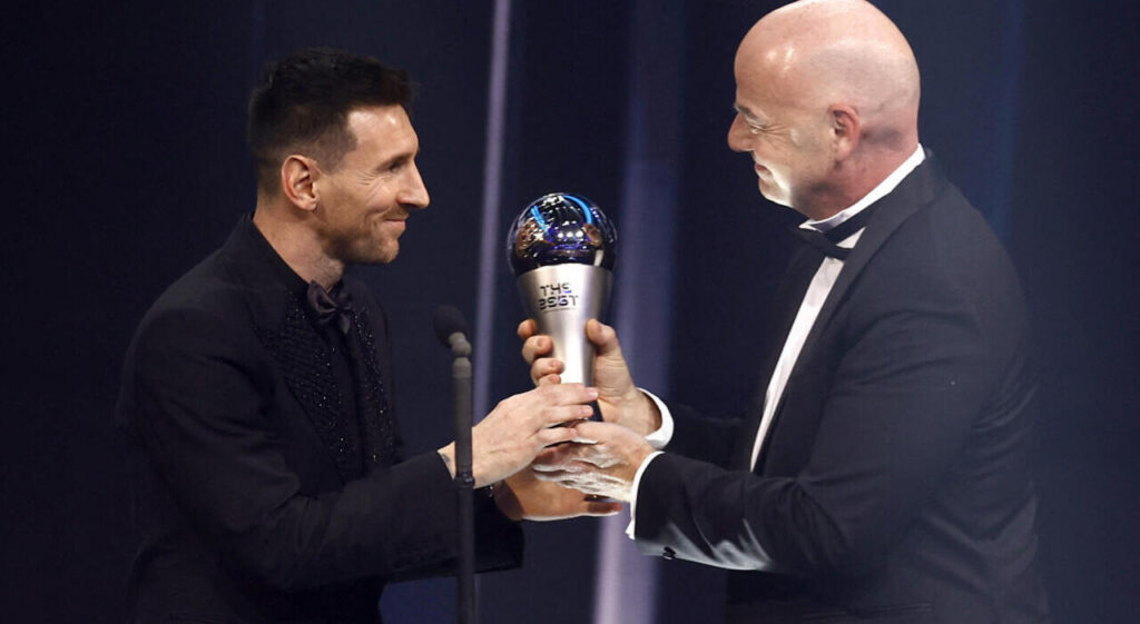 The Best, Infantino, Messi