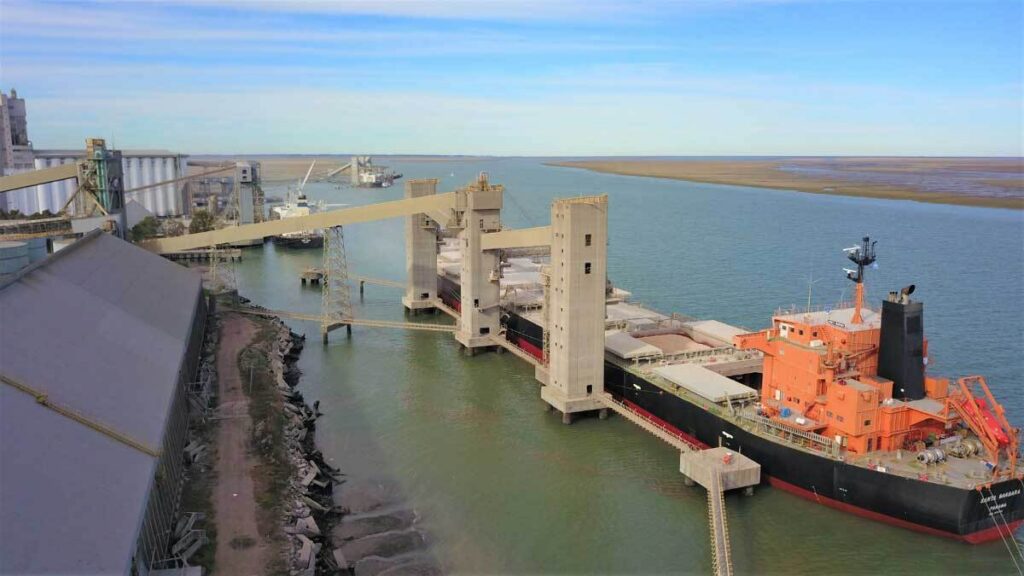 Bahía Blanca, Puerto, Exportaciones