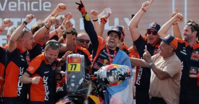 Luciano Bevanides, Rally Dakar 2026, campeón, motos