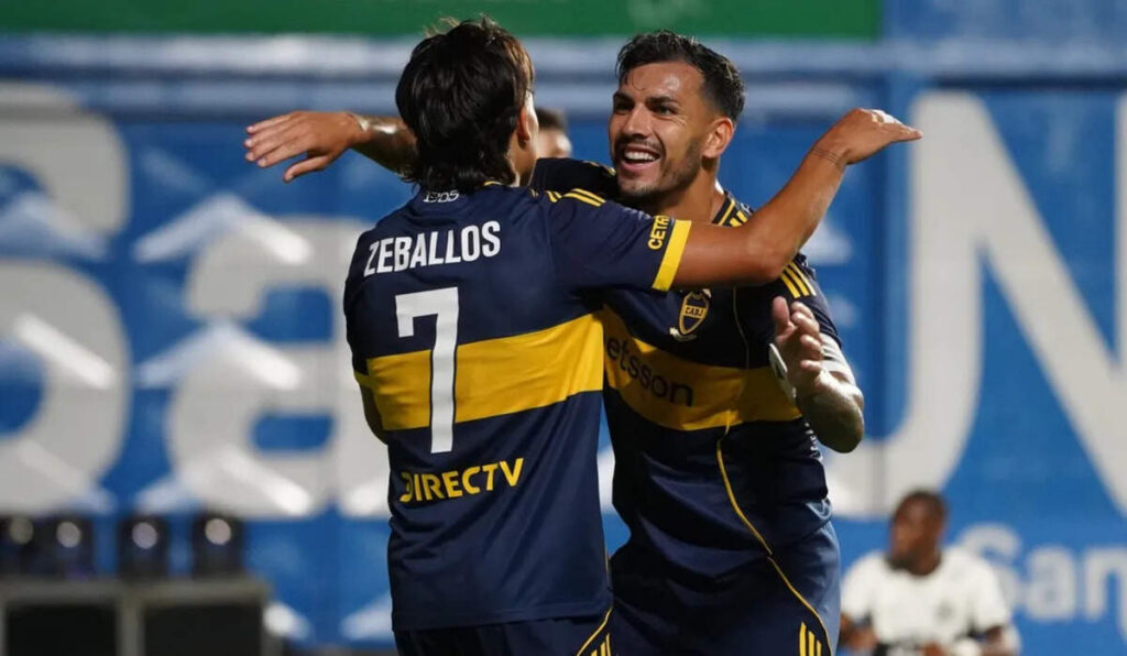 Boca, Zeballos, Paredes