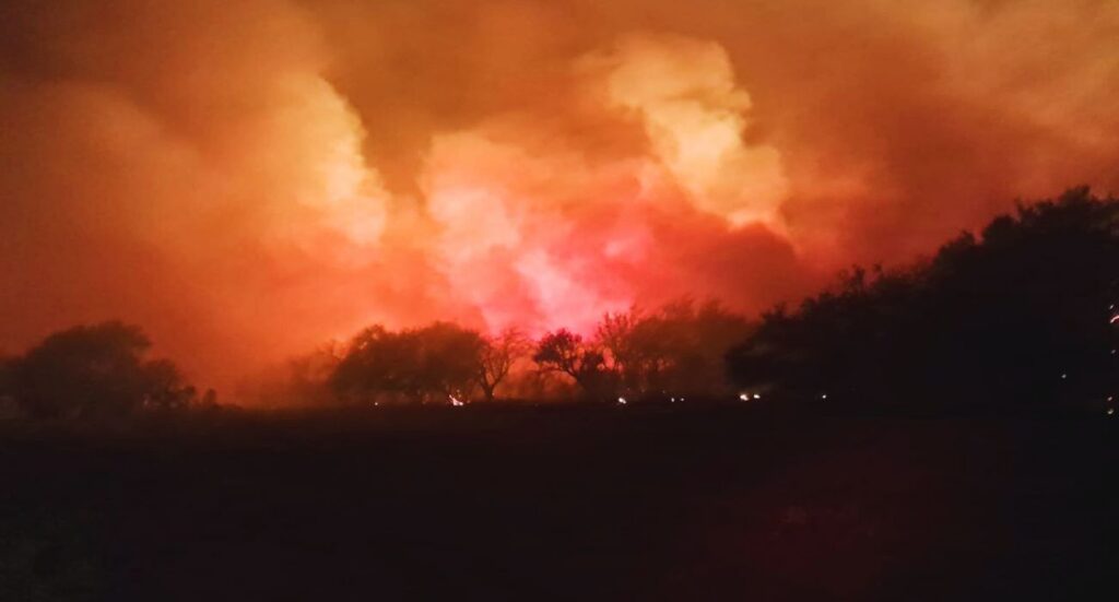 Incendios, La Pampa