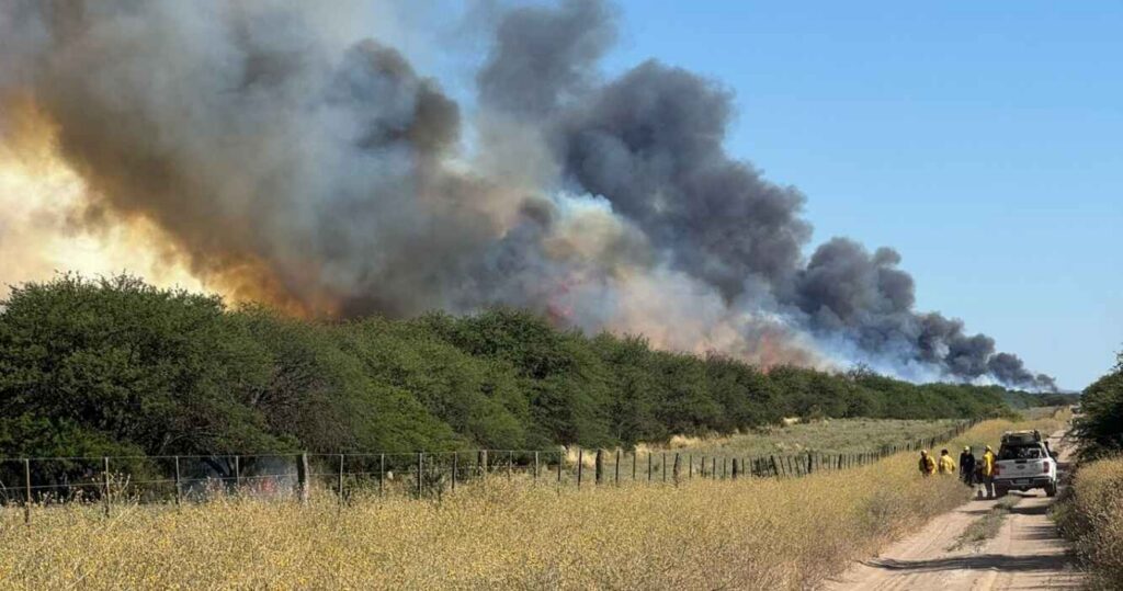La Pampa, incendios