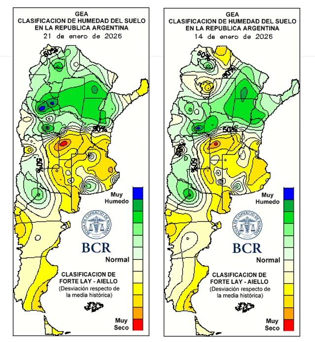 Soja. 2026. agricultura, maíz, calor