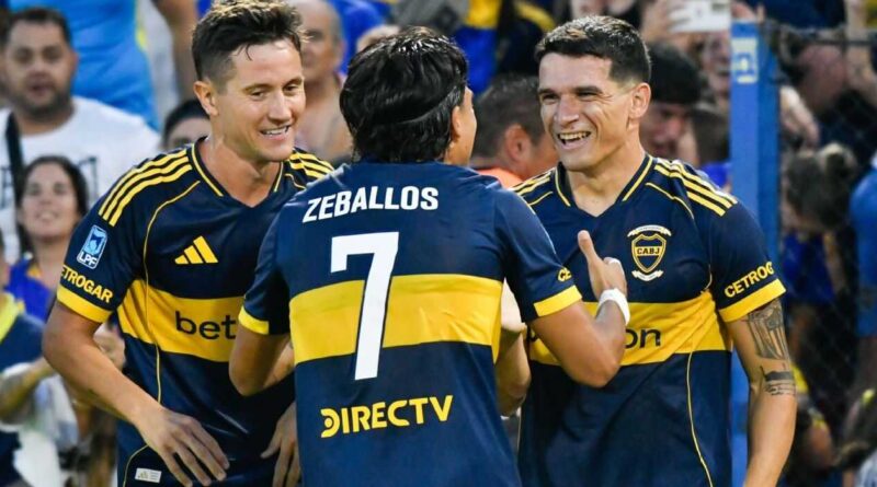 Boca, Zeballos, Blanco, Ander Herrera