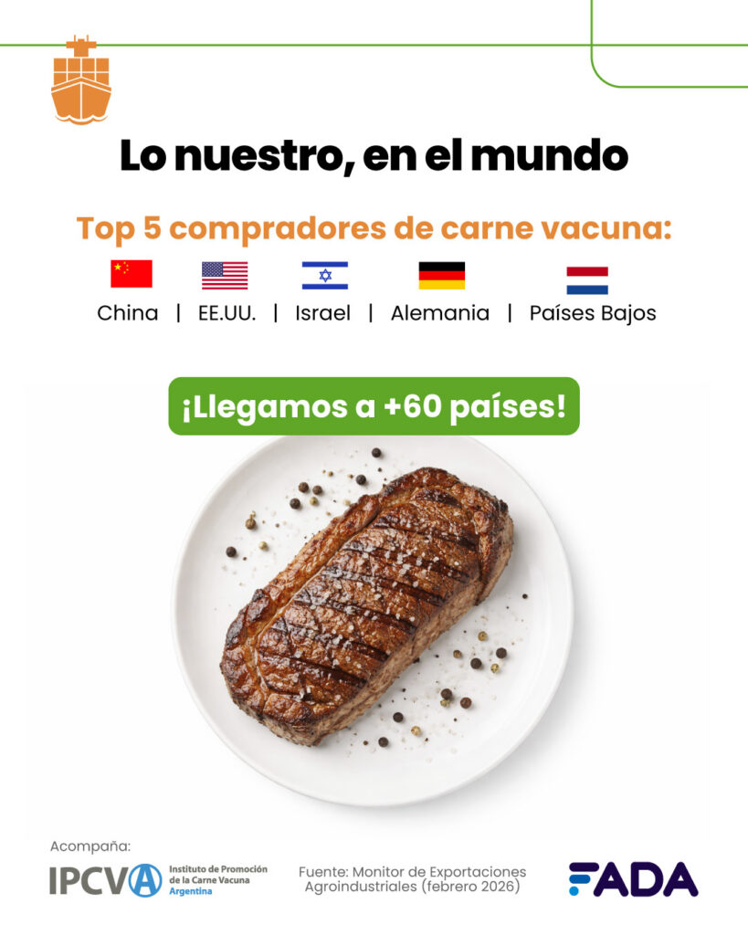 Campo, exportaciones, 2026