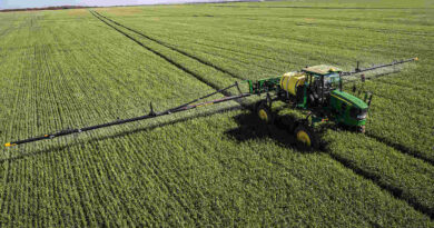 Pulverizadora, John Deere, Campo