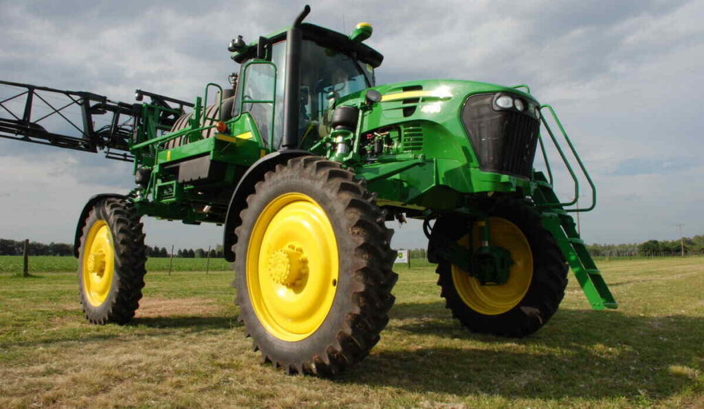 Pulverizadora, John Deere, Pulverización