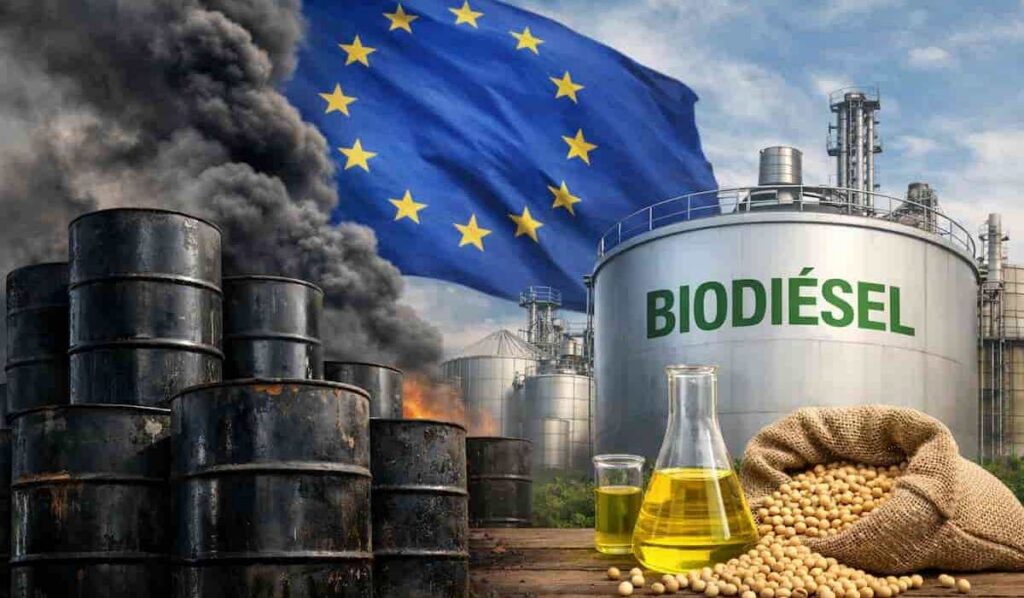 Biodiésel, soja, Unión Europea