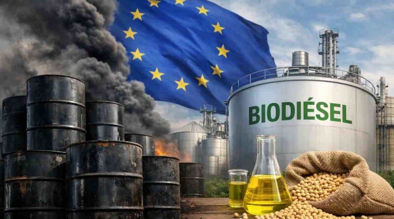 Biodiésel, soja, Unión Europea