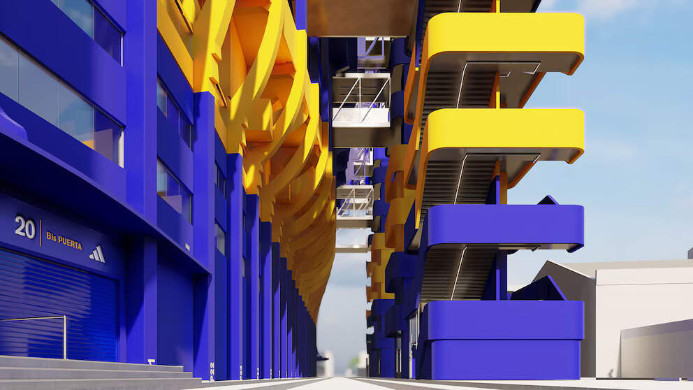 Boca, Bombonera, cuarta bandeja