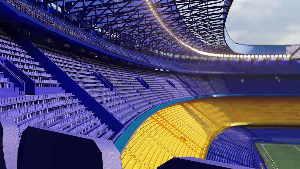 Bombonera, Boca, cuarta bandeja