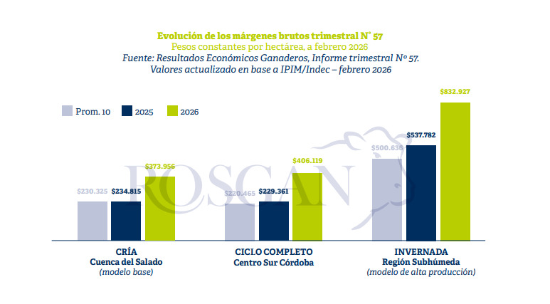Ganadería, márgenes