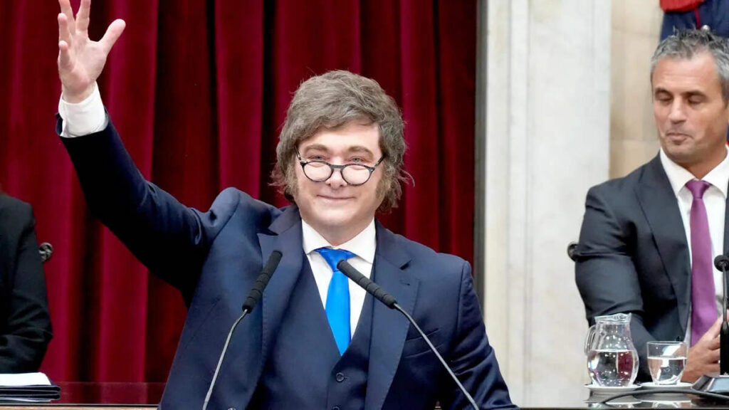 Javier Milei, Congreso