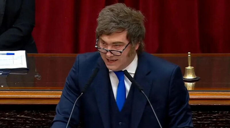 Javier Milei, Congreso