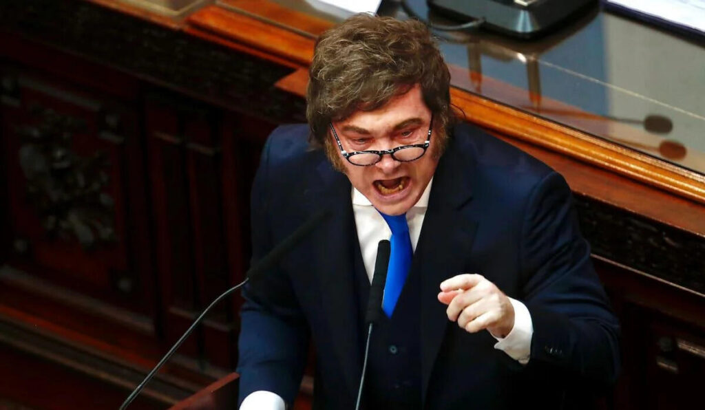 Javier Milei, Congreso