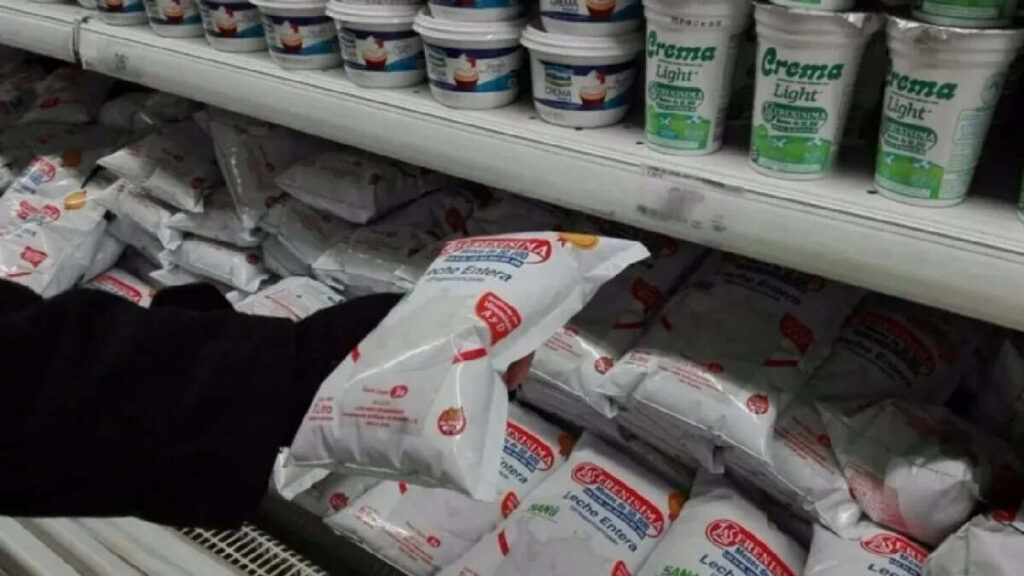 La Serenísima, lácteos, leche