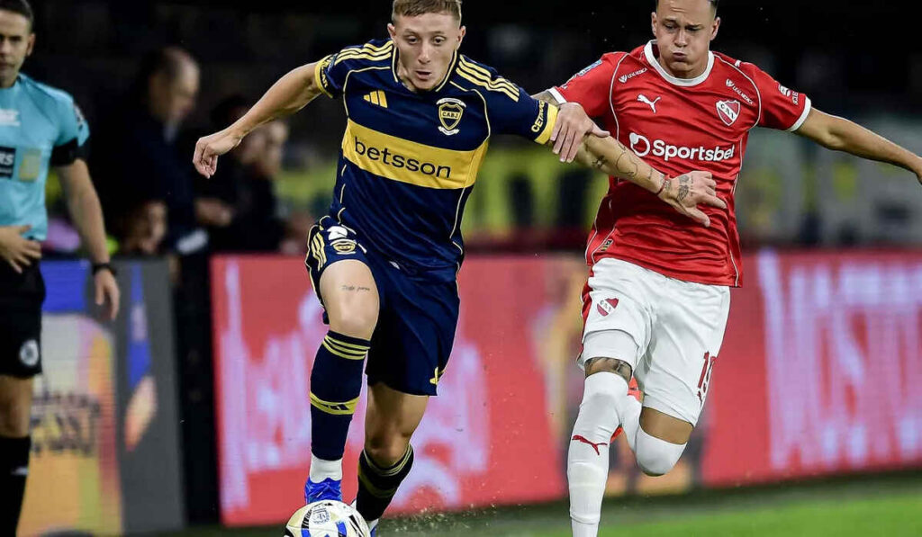 Boca, Barinaga, Independiente