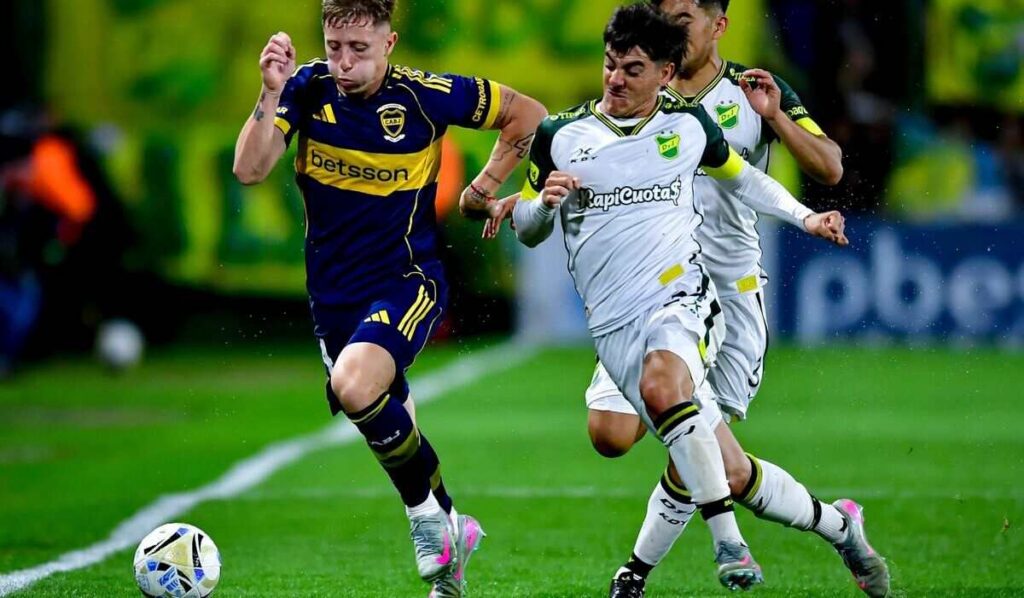 Boca, Defensa y Justicia, Juan Barinaga