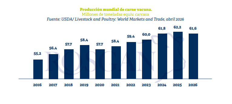 Carne vacuna, ganadería, Rosgan
