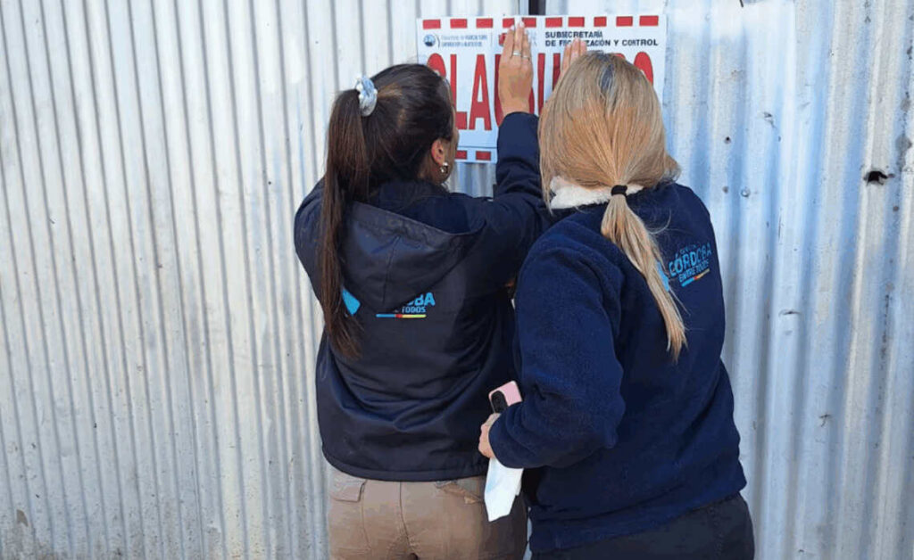 Córdoba, control, clausura