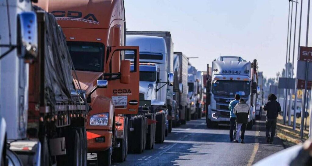 Transportistas, Transporte, Paro