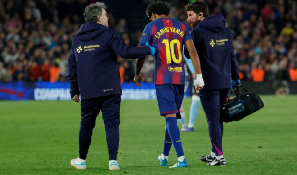 Lamine Yamal, lesión