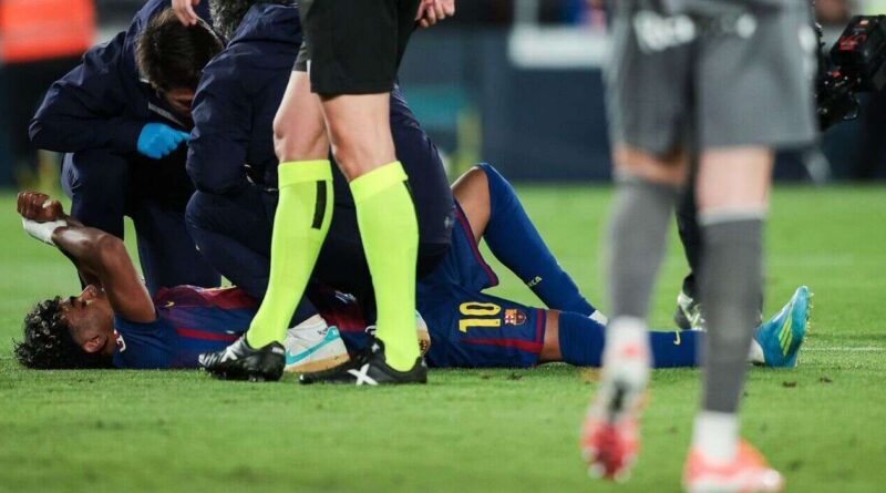 Lamine Yamal, lesión