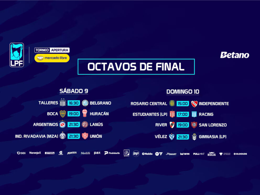 Torneo Apertura 2026, Liga Profesional