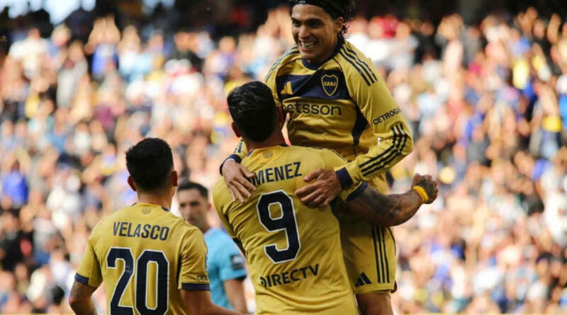 Boca, Giménez, Zeballos