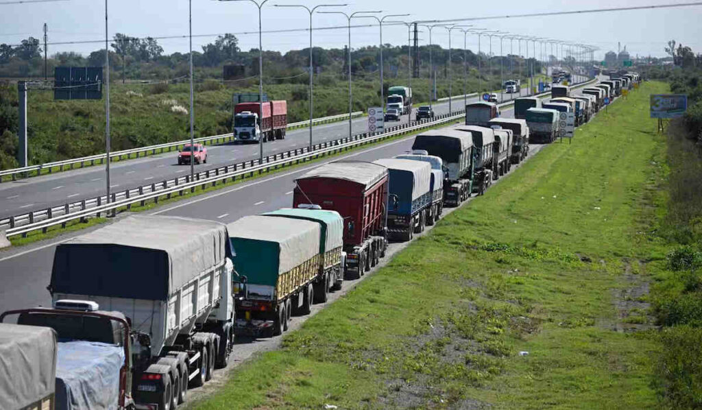 Rosario, camiones, transporte