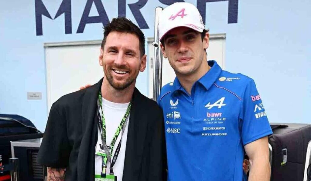 Franco Colapinto, Lionel Messi