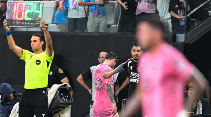Messi, Inter Miami, Cambio, Lesión